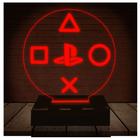 Luminária Led Abajur 3D PlayStation