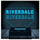 Luminária Led Abajur 3D Riverdale - RB Criações