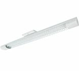 Luminária LED Aletada Aço G-light T8 2x20W 6500K