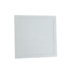 Luminária LED Branca Bivolt - Poli/Alumínio - 20x20cm - Brazan