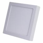 Luminaria led branca sobrepor quadrada 12w 6000k economax