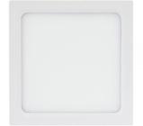 Luminaria Led Brilia Embutir Quadrada 18W Branco Quente