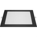 Luminaria Led Embutir Quadrada 18W 6500K 21,8 Blum Preto