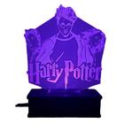 Luminaria Led, Harry Potter, Filme, Hogwarts, 16 Cores, Decoração - Avelar Criações