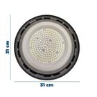 Luminária Led High Bay Red 150w 6500K bivolt Ip65 16500 Lumens Intral