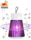 Luminária Led Mosquiteiro Lâmpada Elétrica Mata-Mosquitos Luz UV Armadilha Insetos Repelente Dengue