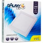 Luminaria Led Plafon Galaxy Externo Quadrado 24W 3000K 27,7Cm 2062S