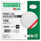 Luminaria Led Plafon Taschibra Lys Externo Redondo 12W 3000K 16,2Cm