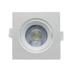 Luminaria Led Spot NL-05 Quadrada 5W 3000K Nitrolux