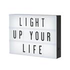 Luminaria Letreiro Led Quadro Painel 90 Letras Numeros