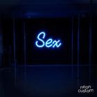 luminaria letreiro Neon Led Sex 50x30 luminoso decoração p/ selfie - Neon Custom