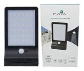 Luminária Luz Solar 7w Branco Frio Externa Automática Arandela Muro Parede Jardim Acende Noite Sensor Presença Movimento