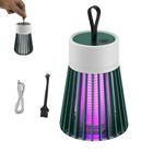 Luminaria Mata Mosquito Eletrico Armadilha Repelente Choque Lampada LED Luz Ultravioleta USB Luz UV