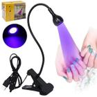 Luminária Mesa Mini Cabine Lanterna Led Uv Secagem Gel Unhas