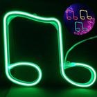 Luminária Nota Musical Led Neon Decoração 127V Super Brilhante Para Festa e Eventos - 801716