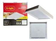 Luminaria Painel LED 24W Sobrepor 6500K Quadrado G LIGHT