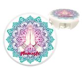 Luminaria Parede Box Redondo Decorativa Arandela Namaste