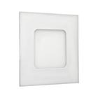 Luminária Plafon 3W Led Quadrado Embutir 3000K