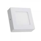 Luminária Plafon 6W LED Quadrado Sobrepor 6500K