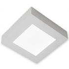 Luminária Plafon De Sobrepor Quadrada 18W Led Branco 6500K - Startec