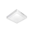 Luminária Plafon Led 18W Sobrepor Quadrado Branco Frio