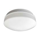 Luminária Plafon Pillow 2Xe27 Redondo Branco Leitoso Sobrepr - Gnl