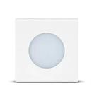 Luminaria point quadrada 1,5w brc neutro 4000k branca bivolt - Perfi Light