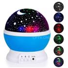 Luminária Projetor Estrela 360º Galaxy Abajur Star Master Cúpula Colorido