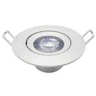 Luminária Redonda Spot 7W 4000K Bivolt Luz Neutra Avant