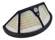 Luminária Refletor Holofote Solar 102 Leds Iluminação Jardim