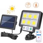 Luminária Refletor Solar Parede 120 Cob Sensor Presença Ip65 - Bagnare Import