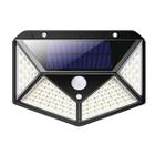 Luminária Solar 100 Leds Com Sensor De Movimento