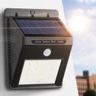 Luminária Solar Jardim Sensor De Presença Sem Fio Energia - SHOPBR