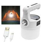 Luminaria Solar Lanterna Usb Led 2x1 Luz Dupla Gancho A Prova De Agua Portatil Pendura Camping Lampada Nortuna Acende Ilumina Acampamento