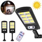 Luminária Solar Led Parede Refletores Sob Sensor Controle