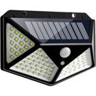 Luminaria Solar Parede 100 Leds Com Sensor Globalmix Gh601