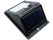 Luminária Solar Sensor De Presença Balizador 20 Leds - Lehmox