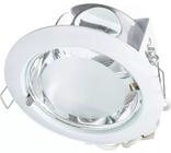 Luminária Spot Embutir Redonda 16cm Vidro Branca E27 Branco Alumbra