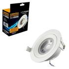 Luminaria Spot Redondo Embutir Led 5W 6500K Branca Bivolt