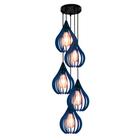 Luminária Teto Lustre pendente balcão cozinha sala 5 chile