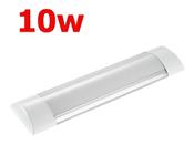 Luminária Tubular Led Slim De Sobrepor 10w 30cm Branco Frio