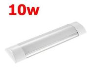 Luminária Tubular Led Slim De Sobrepor 10w 30cm Branco Frio - Elgin