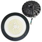 Luminaria Ufo Led 100w Highbay 160º Galpao Empresa Industrias Segurança Jardim Quintal