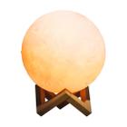 Luminária Umificador Moon Lamp Decorativo Abajur Lua 3 Led - BCS