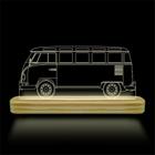 Luminárias de Mesa abajur de Acrílico com iluminação em LED 3D Criativas