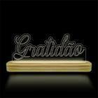 Luminárias de Mesa abajur de Acrílico com iluminação em LED 3D Criativas