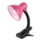 Luminárias De Mesa Com Garra Bivolt ROSA - LK777
