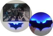 Luminoso Batman Morcego Luz Led Decorativo De Parede A Pilha - JR MDF