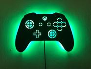 Luminoso Decorativo de Parede Controle Xbox Game - J & R Personalização em MDF