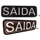 Luminoso Saída Led Placa Saída 12v Decorativo Informativo